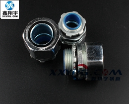 XY-8002包塑（sù） 不鏽鋼金屬軟管外牙型接頭